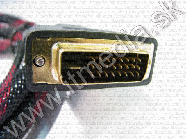 Image of DVI-D dual link cable 1,8m White BULK INFO! (IT2827)